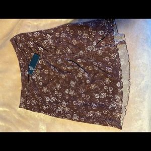 Hollister Floral skirt